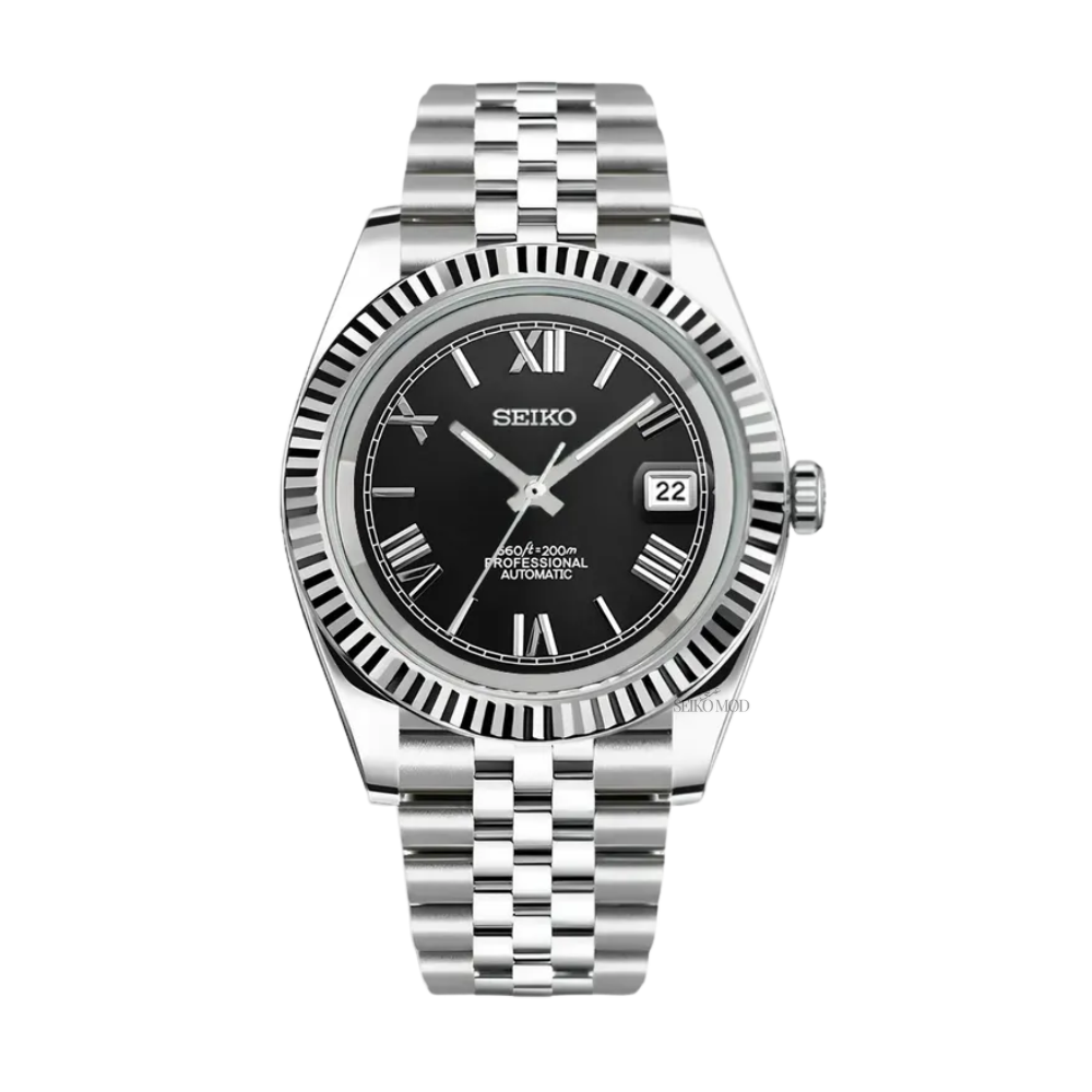 Seiko Black Roman